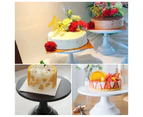 EHOME 25cm Cake Stand Gold Iron Cupcake Wedding Dessert Bar Party Pedestal Fruit Tray