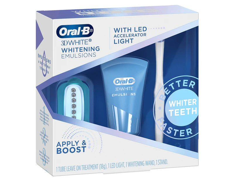 Oral-B 3DWhite Whitening Emulsions w/ LED 18g