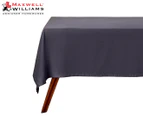 Maxwell & Williams 230x150cm Cotton Classics Tablecloth - Slate