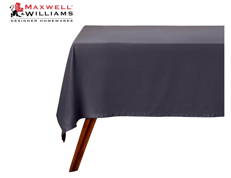 Maxwell & Williams 230x150cm Cotton Classics Tablecloth - Slate