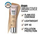 Maybelline Dream Urban Full Cover Liquid Foundation Cappuccino (340) 4.5g 30ml SPF 40