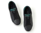 Walnut Melbourne Women's Stella Leather Sneakers - Black