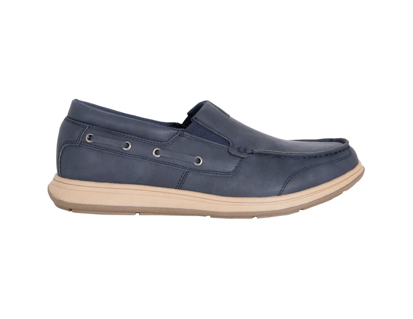 Franklin Olympus Slip On Boat Shoe Men's - Navy