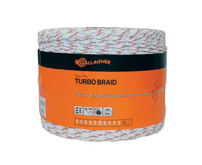 Gallagher Turbo Equine Braid 5mm x 400 meters