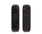 Wechip W2 2.4G Air Mouse Wireless Keyboard with Touchpad Mouse Infrared Remote Control for Android TV BOX PC Projector 01