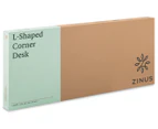 Zinus L-Shaped Corner Office Desk & Laptop Station