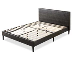 Zinus Jade Faux Leather Fabric Bed Frame