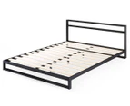 Zinus Heavy Duty Low Bed Frame Base w/ Headboard