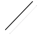 Fan Acc. - 900mm Extension Rod With Easy Connect Loom in Black or White - Matt White