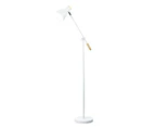 Scandinavian Style Adjustable Floor Lamp - White