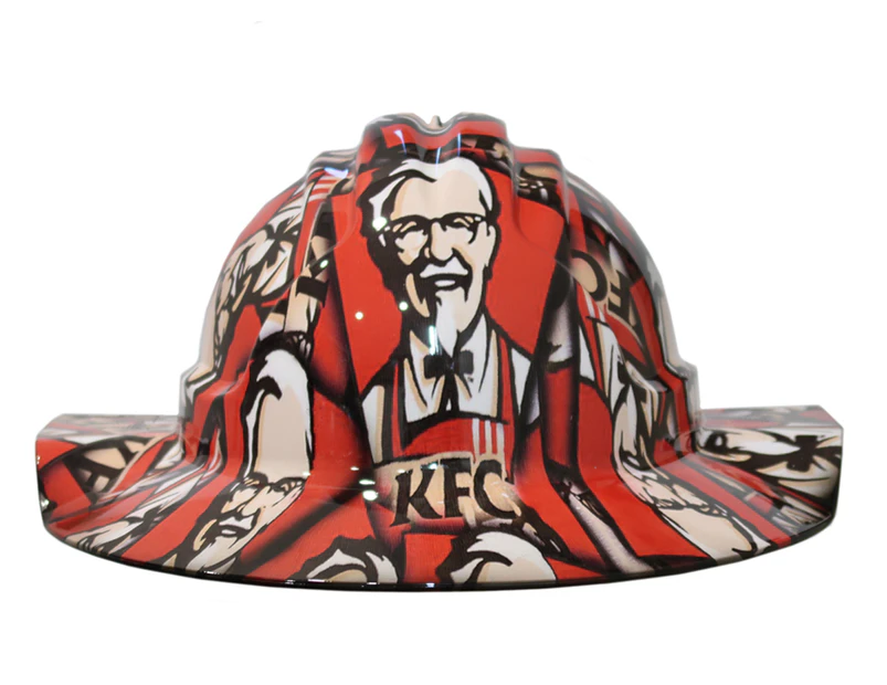 Cool Hard Hats Unisex KFC Broadbrim Safety Hard Hat