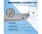 GOMINIMO Microfibre Spray Mop Set with 1 pads - White GO-MP-106-LTM 5