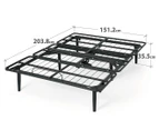 Zinus Adjustable Metal Bed Frame - Queen