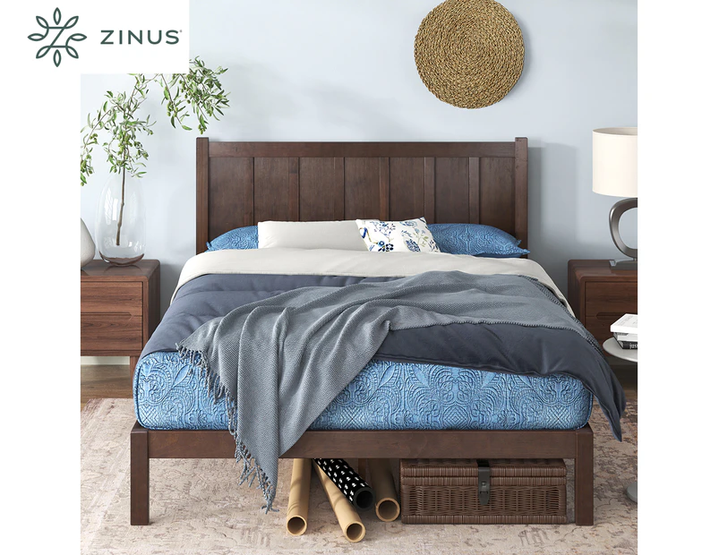 Zinus Premium Solid Wood Bed