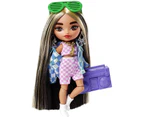 Barbie Extra Minis Doll #2 - Checkered 2-Piece & Jacket