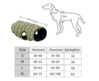 Winter Warm Reversible Elastic Pet Coat For Small Medium Large Dogs-S-Green