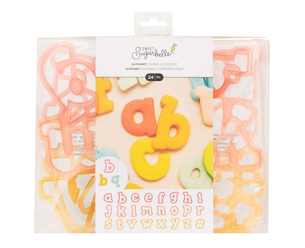 Sweet Sugarbelle Cookie Cutters 24 pack - Alphabet*