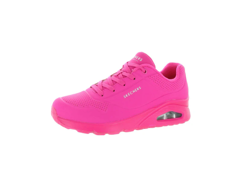 Skechers Women's Athletic Shoes Uno-Night Shades - Color: Hot Pink