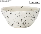 4 x Ecology 11cm Speckle Dip Bowls - Polka
