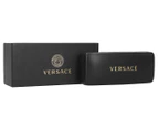 Versace Unisex Cat Eye Sunglasses - Black/Light Grey