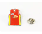 Gold Coast Suns AFL Guernsey Collector Lapel Pin Metal Badge