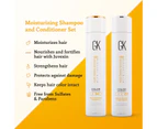 GK HAIR Global Keratin Moisturizing Shampoo and Conditioner Sets (10.1 Fl Oz/300ml) for Color Treated Hair - Daily Use Cleansing Dry to Normal Sulfate Free