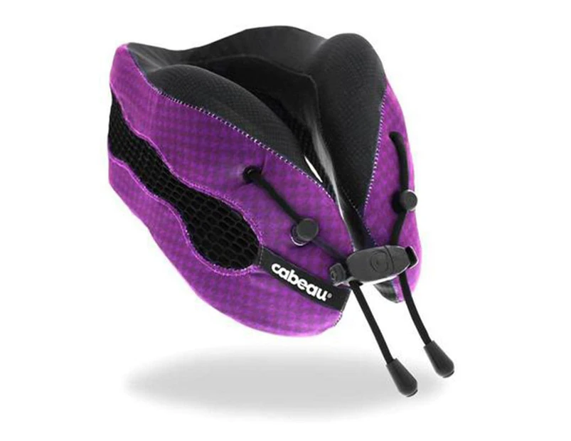 Cabeau Evolution Cool 2.0 Memory Foam Neck Travel Pillow - Purple