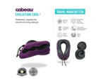 Cabeau Evolution Cool 2.0 Memory Foam Neck Travel Pillow - Purple