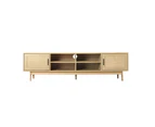 Artiss TV Cabinet Entertainment Unit 180cm Rattan Cole