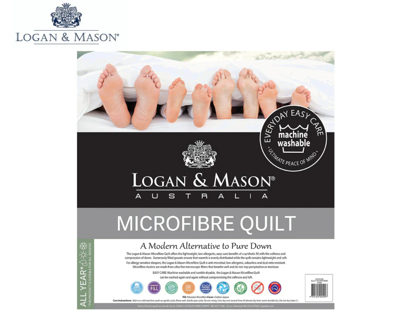 Logan & Mason Microfibre Quilt