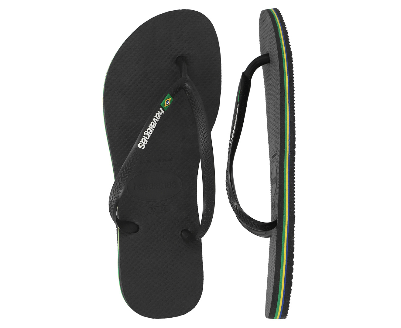 Havaianas on sale brasil black