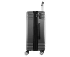 Pierre Cardin Medium Hardcase Luggage / Suitcase - Black