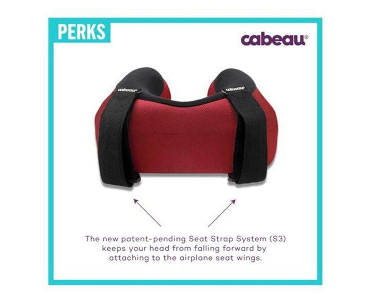 Cabeau Evolution S3 Travel Neck Pillow - Steel