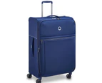 Delsey BROCHANT 2.0 78cm Large Softsided Luggage - Blue