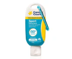 Cancer Council Sport SPF50+ Sunscreen With Ezi Clip