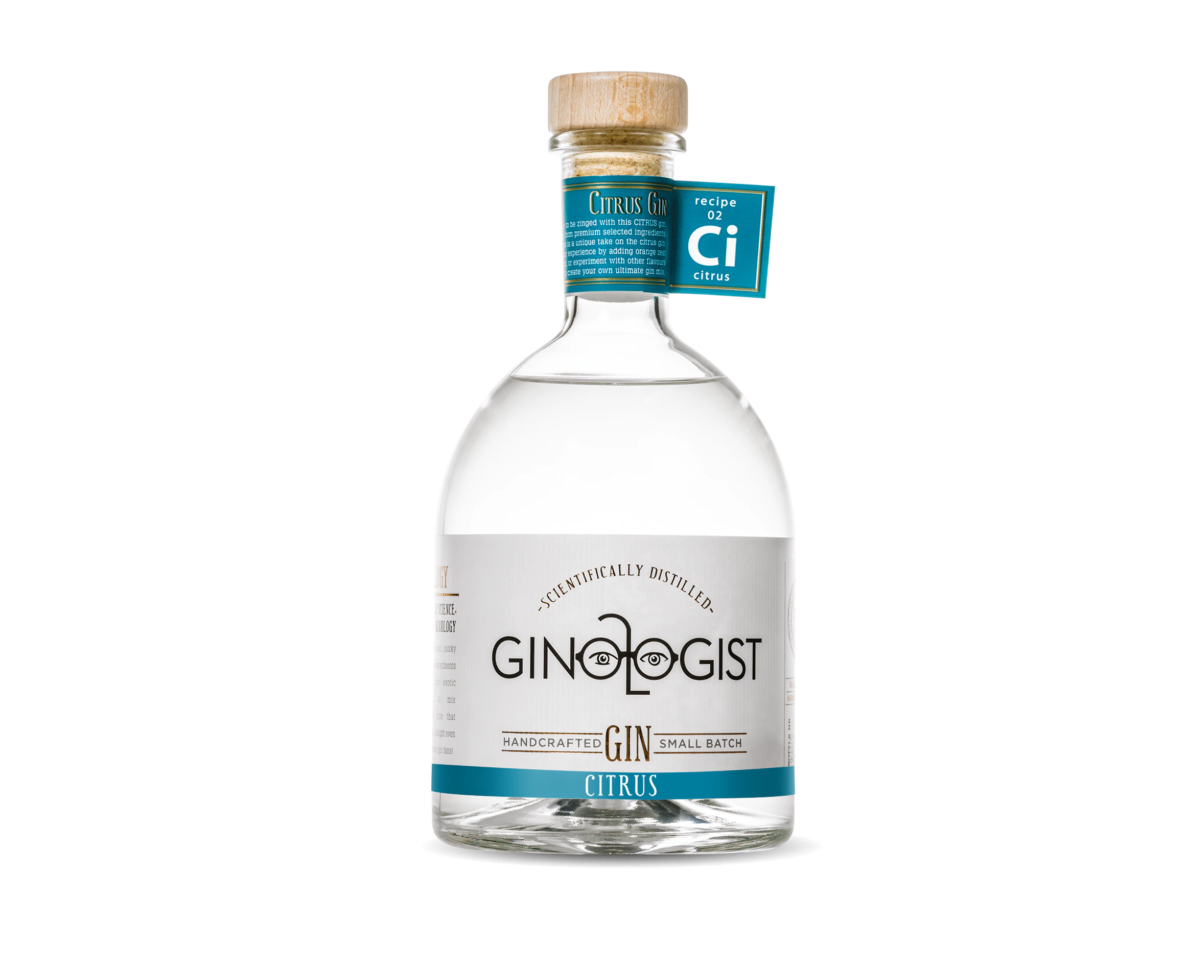 Ginologist Handcrafted Citrus Gin 750ml