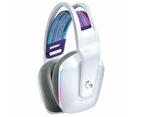 Logitech G733 Lightspeed Wireless RGB Gaming Headset LIGHTSYNC Audio White