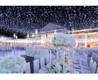 300LED 50M Waterproof Christmas Fairy String Lights For Wedding Garden Party Cool White - White