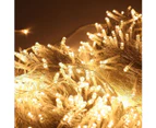 300LED 50M Waterproof Christmas Fairy String Lights For Wedding Garden Party Warm White - Warm White