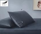 Gioia Casa Bamboo Cotton Fitted Sheet Combo Set - Charcoal 1