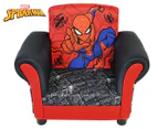 Spiderman Upholstered Kids Arm Chair - Red