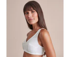Target Lena Everyday Cotton Wirefree Bra, Style:LBR56811 - White