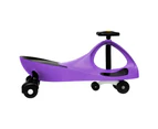 Rigo Kids Ride On Swing Car - Purple