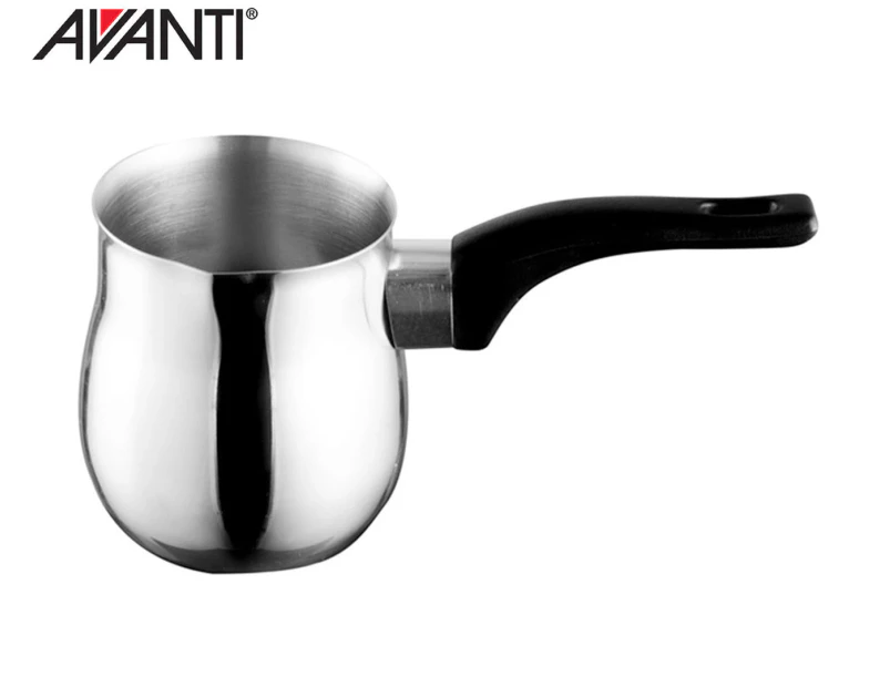 Avanti 400mL Turkish Coffee Pot - Silver/Black