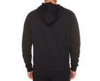 Unit Men's Fleece Vital Zip-up Hoodie - Black