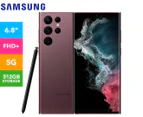 Samsung Galaxy S22 Ultra 5G 512GB Smartphone Unlocked - Burgundy