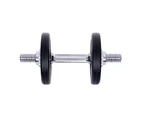 Everfit 15kg Dumbbell Set Weight Plates Dumbbells Lifting Bench