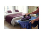 Philips DST5030-80 Steam Corded Iron Black/Purple Clothes/Garments 2400W