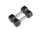 CORTEX 56kg Hex Fixed Dumbbell Set (4, 6, 8, 10kg Pairs)