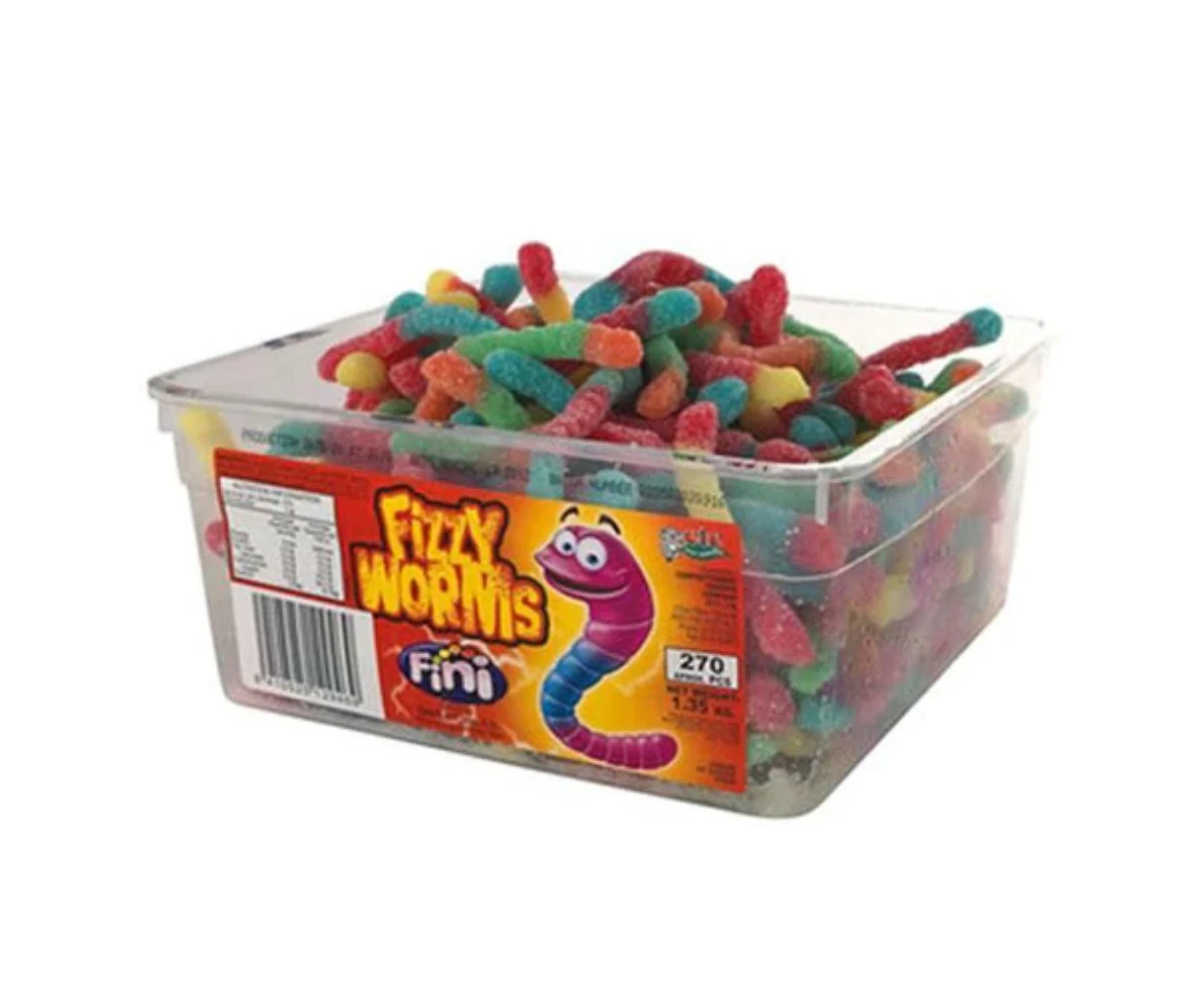 Fini Fizzy Worms 1.35 kg